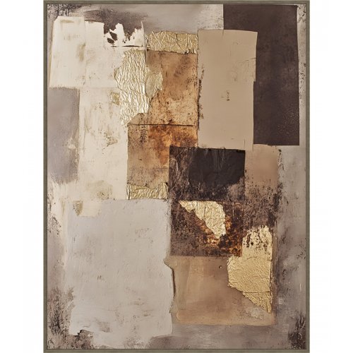Canvas donkere vlakken