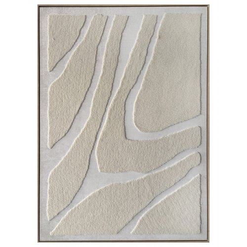 Canvas Witte wol