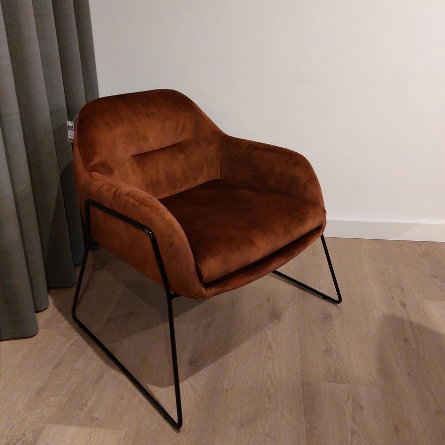*VERKOCHT* Fauteuil Sanne Hazel